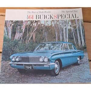 1961‎ Buick Special Brochure Vintage Automobile Sales Catalog Original